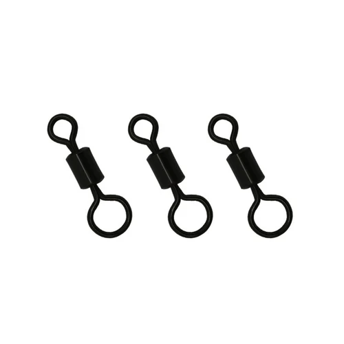 Accessoire de pêche à la carpe pivotant étendu, matériel en cuivre 256 noir, 3000 pièces