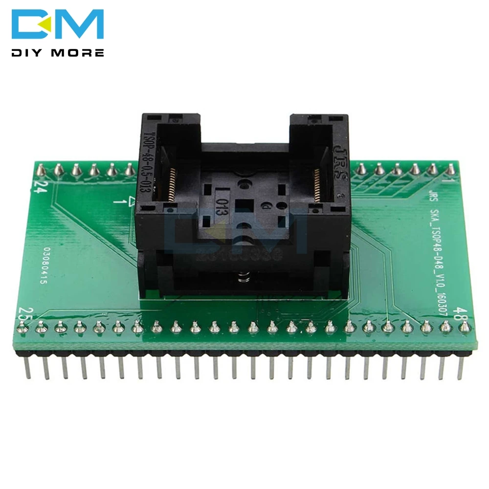 Tsop 48 Programmer TSOP48 to DIP48 Socket Adapter Module For TNM 5000 Programmer USB Programmer RT 809F Diy Kit Board