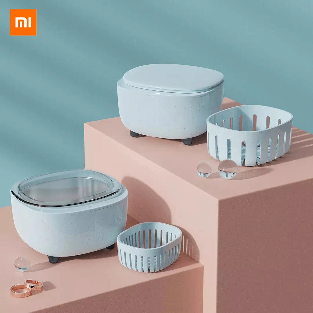 

XIaomi Youpin Lofans Multifunctional mini ultrasonic cleaning machine Intelligent timing high frequency vibration with adapter