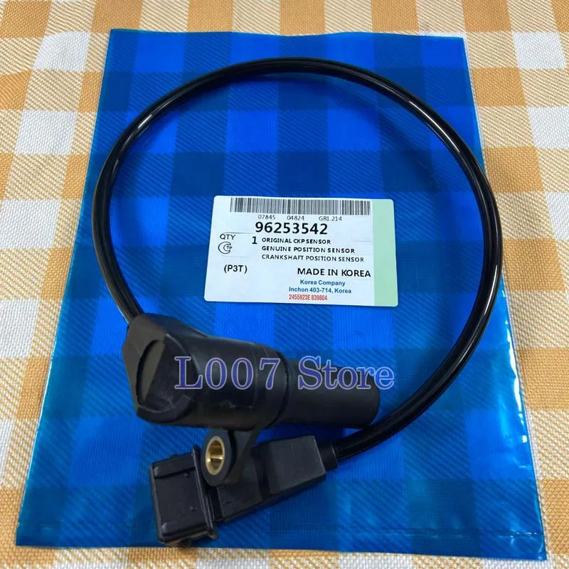 NO: 96253542,96434780 Sensor de posición del cigüeñal apto para Daewoo Chevrolet Aveo Kalos Optra Tacuma 25182450,96389566,5S8080