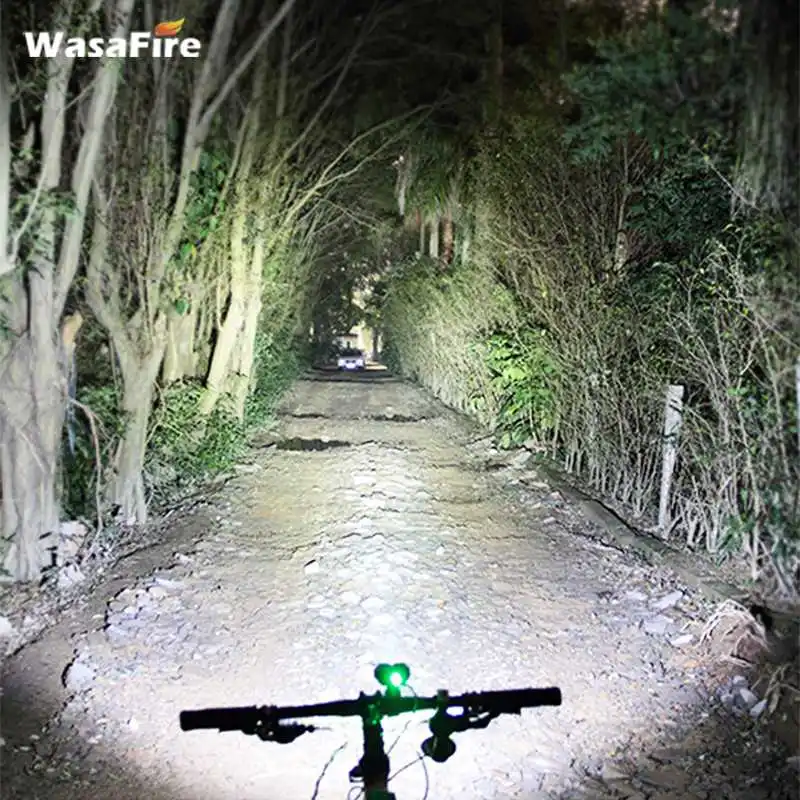 20000 Lumen 16*T6 LED Cycling Bike Light MTB Headlight Waterproof 3 Modes Bicycle Front Lamp Night Riding Flashlight No Battery