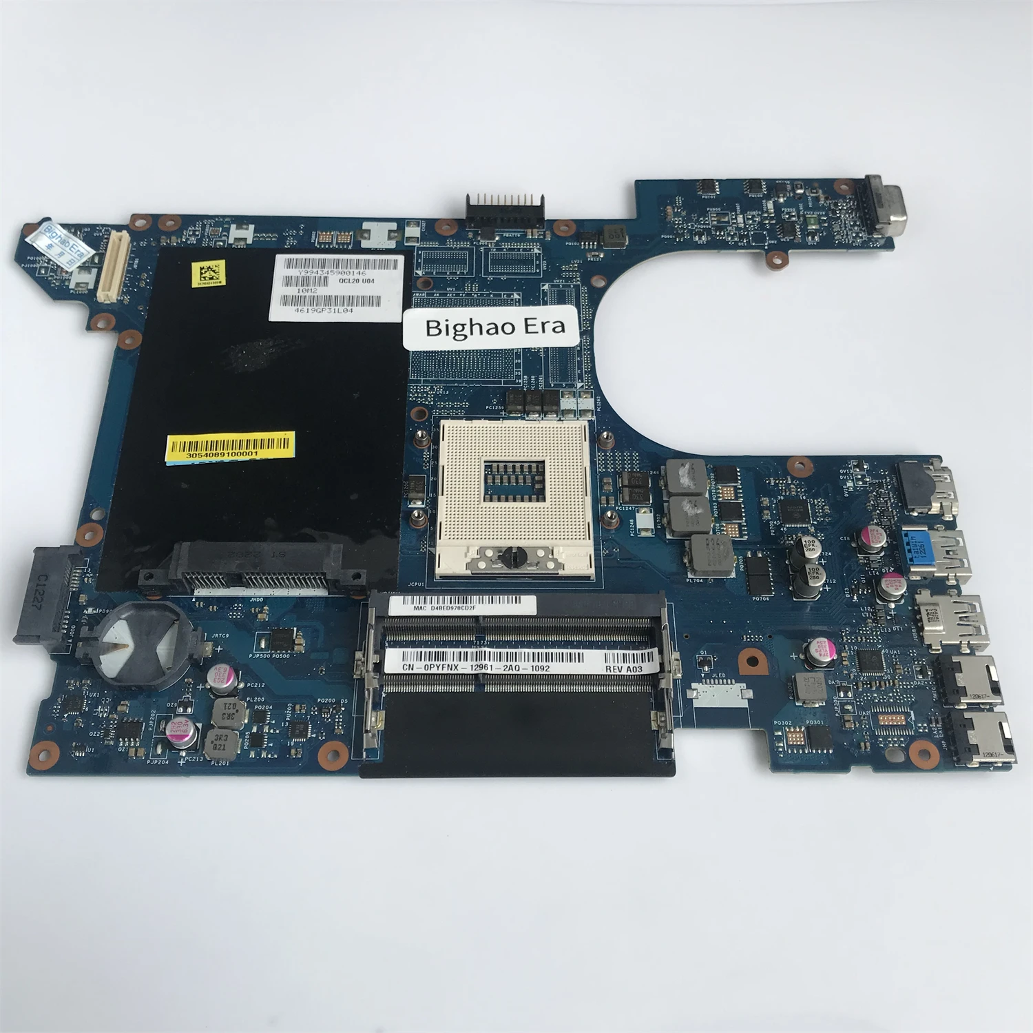 CN-0PYFNX 0Pyfnx Pyfnx Voor Dell Vostro 3560 V3560 Laptop Moederbord QCL00 LA-8241P Moederbord HM77 DDR3 Volledig Getest Werken