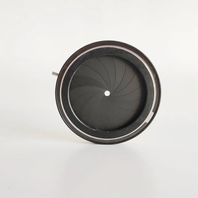 Imagem -05 - Diafragma Mecânico do Módulo Ótico do Microscópio da Câmera da Íris da Abertura 244 mm Peças Ajustável