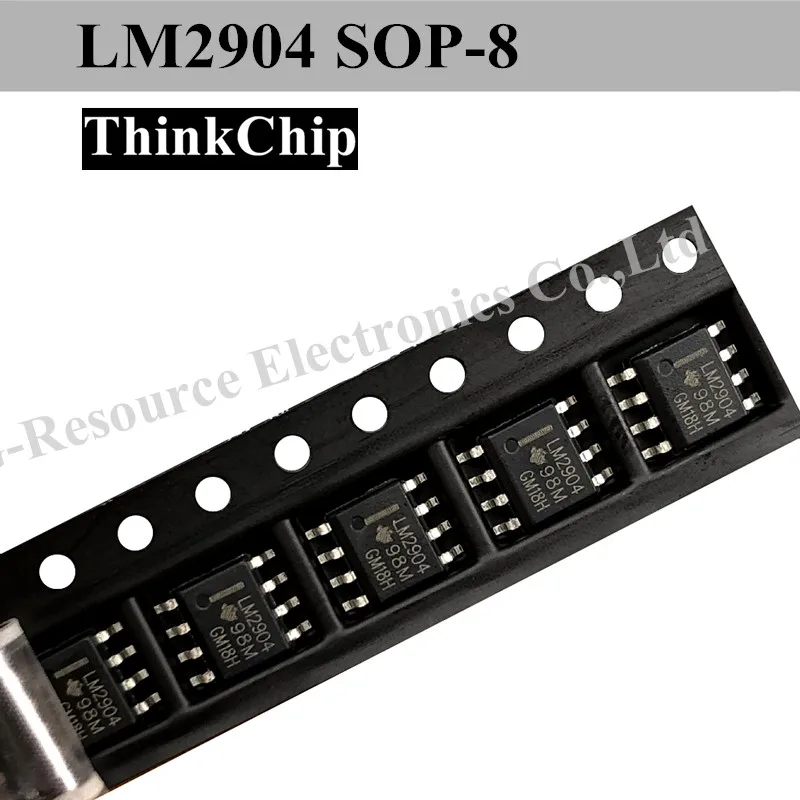 (10Pcs) LM2904DR LM2904DT LM2904 2904 SOP8 Dual วงจรขยายสัญญาณ