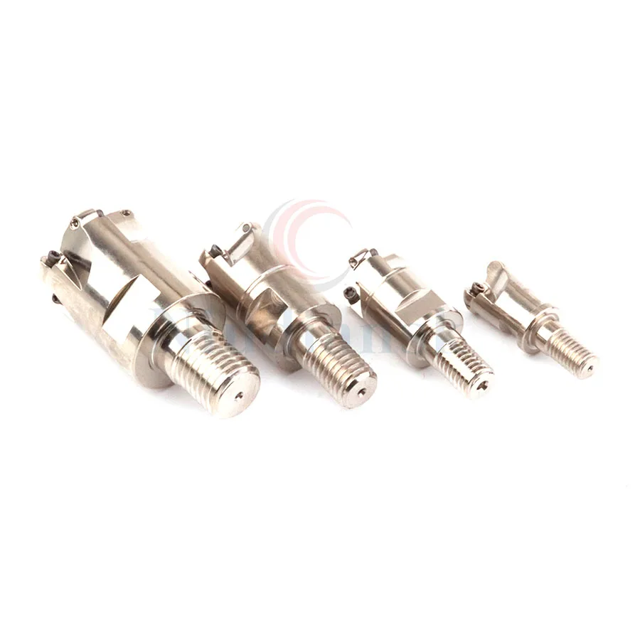 Cabezal de corte de dientes de bloqueo, herramienta de acero de tungsteno RD0702 superresistente al desgaste, fresado eficiente adecuado para inserto CNC RDMW0702, 1 unidad