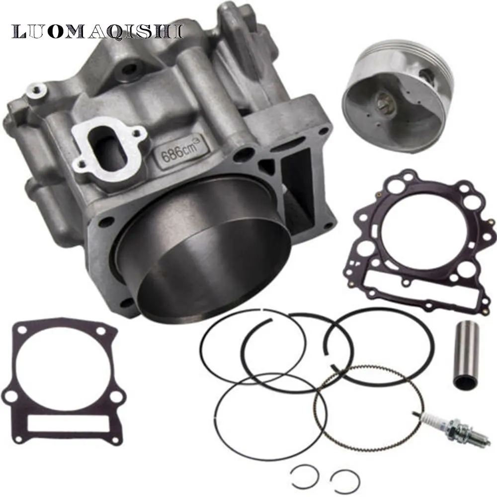 686cc 102mm Big Bore Cylinder Piston Gasket Kit Fit For Engine 660cc Hisun Yamaha ATV Parts