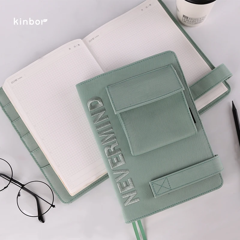 Kinbor A5 Hand Account Self-Filling Notebook  Agenda Planners Book блокнот Original Design Waterproof Efficiency Notebook