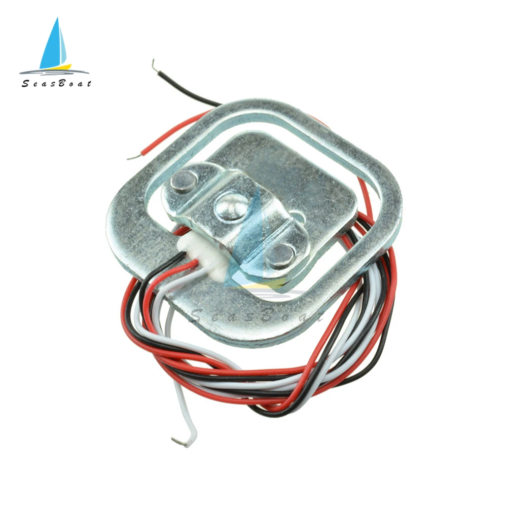 4Pcs 50kg Human Scale Load Cell Weight Sensors+HX711 AD Module Body Load Cell Weighing Sensor Pressure Sensors Measurement Tools