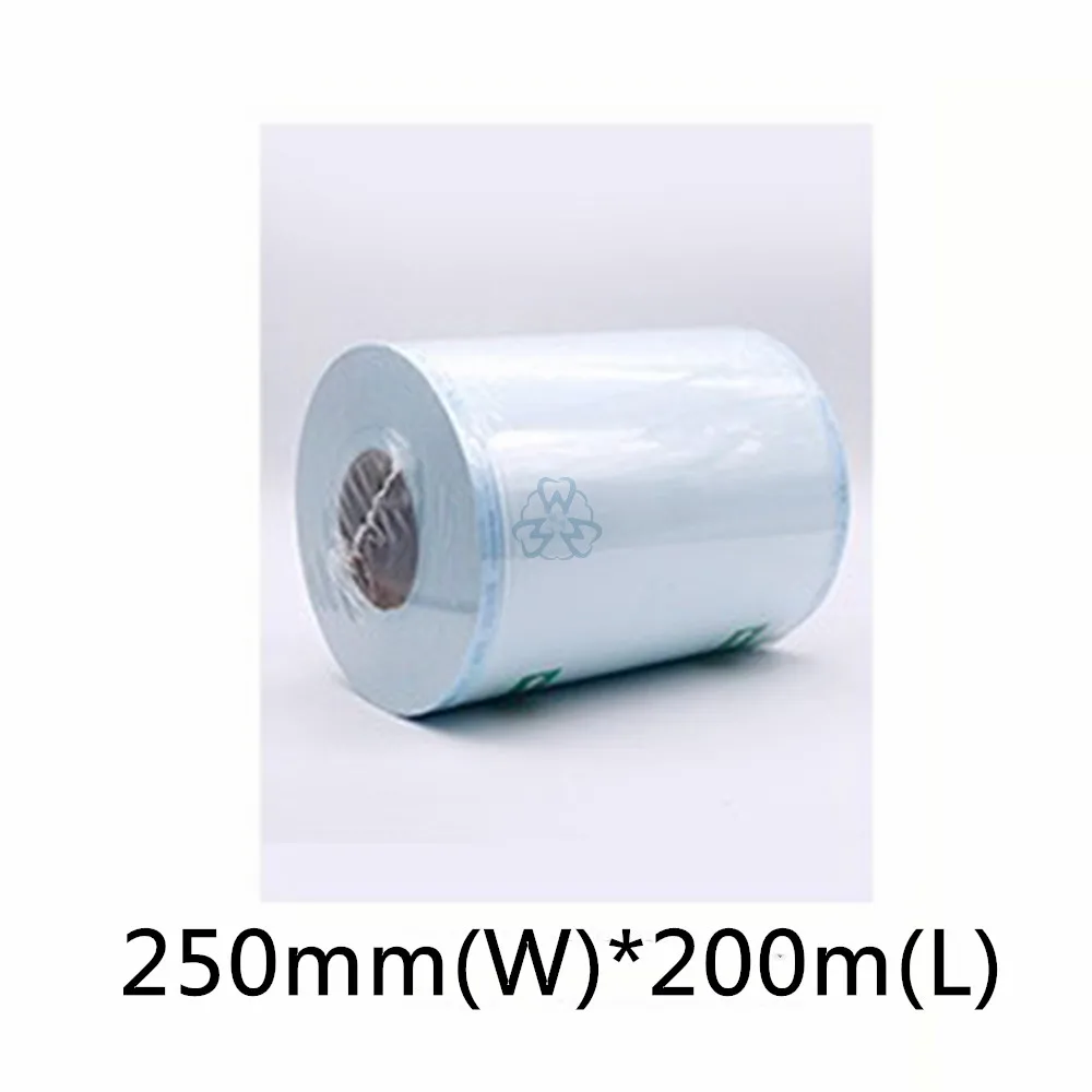 250mm x 200m Disposable Dental Autoclave Sterilization Bags Self-Sealing Pouchesgrade Bag For Tattoo Accessorie Sterilize