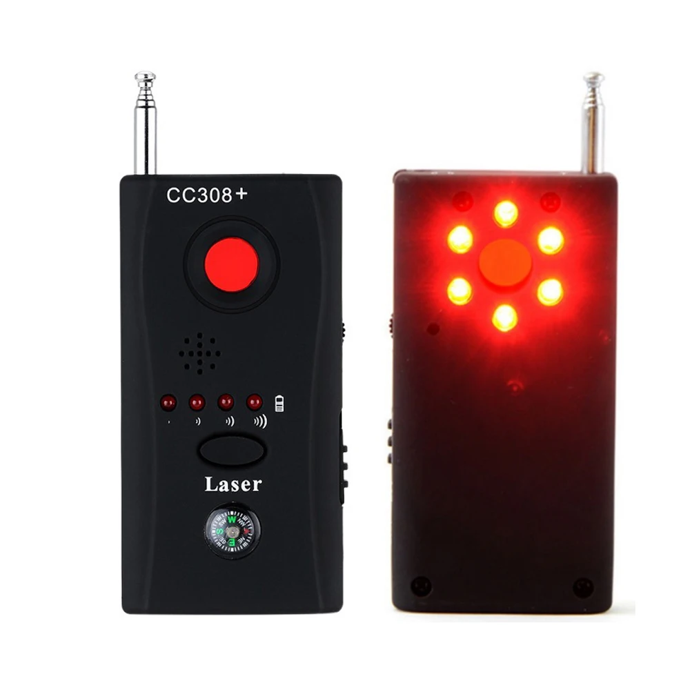 Multi-Function Wireless Camera Lens Signal Detector CC308+ Radio Wave Signal Detect Camera Full-range WiFi RF GSM Device Finder