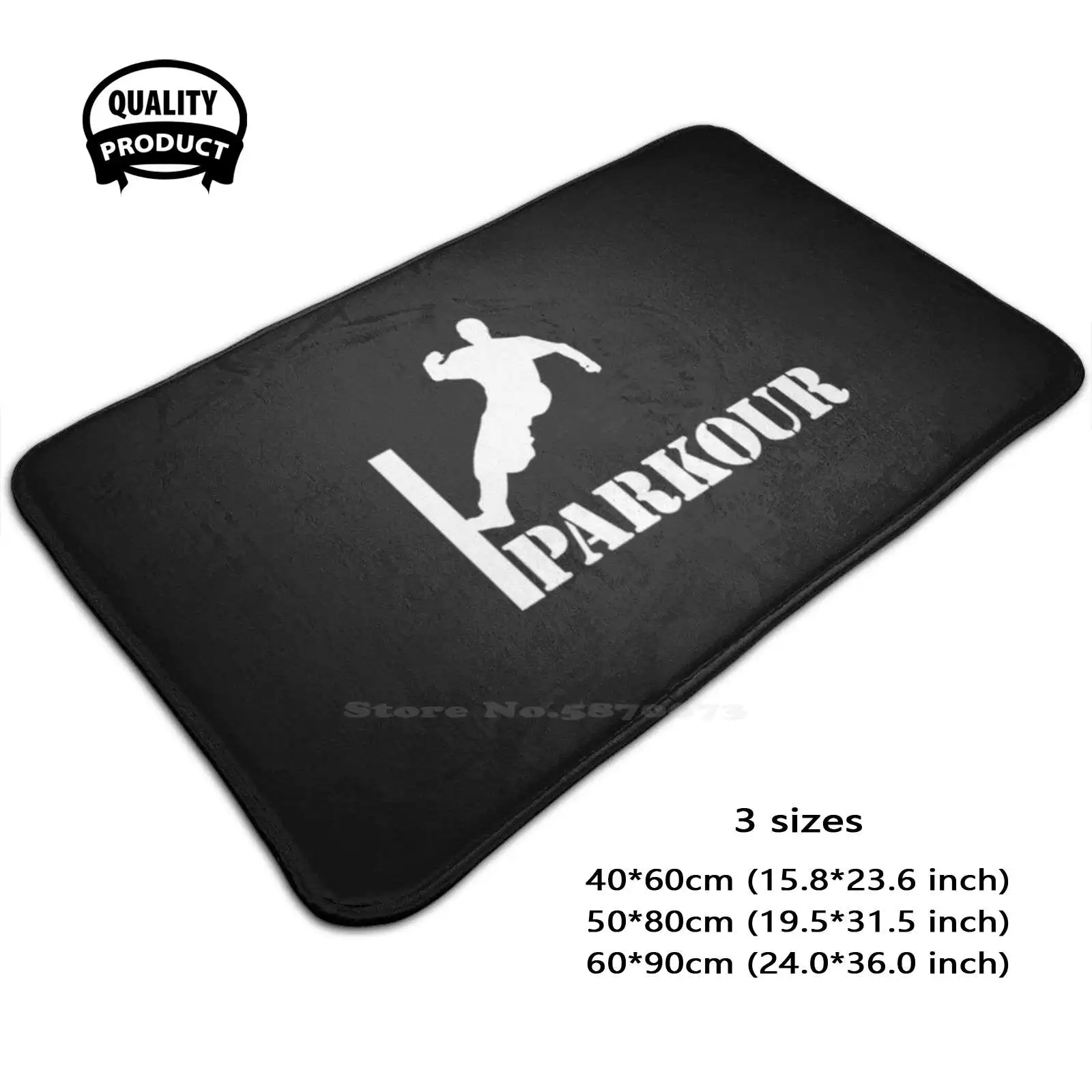 Parkour Soft Cushion Home Carpet Door Mat Car Rug Lart Du Deplacement Traceur Kids Parkour Childrens Parkour Parkour Slogan