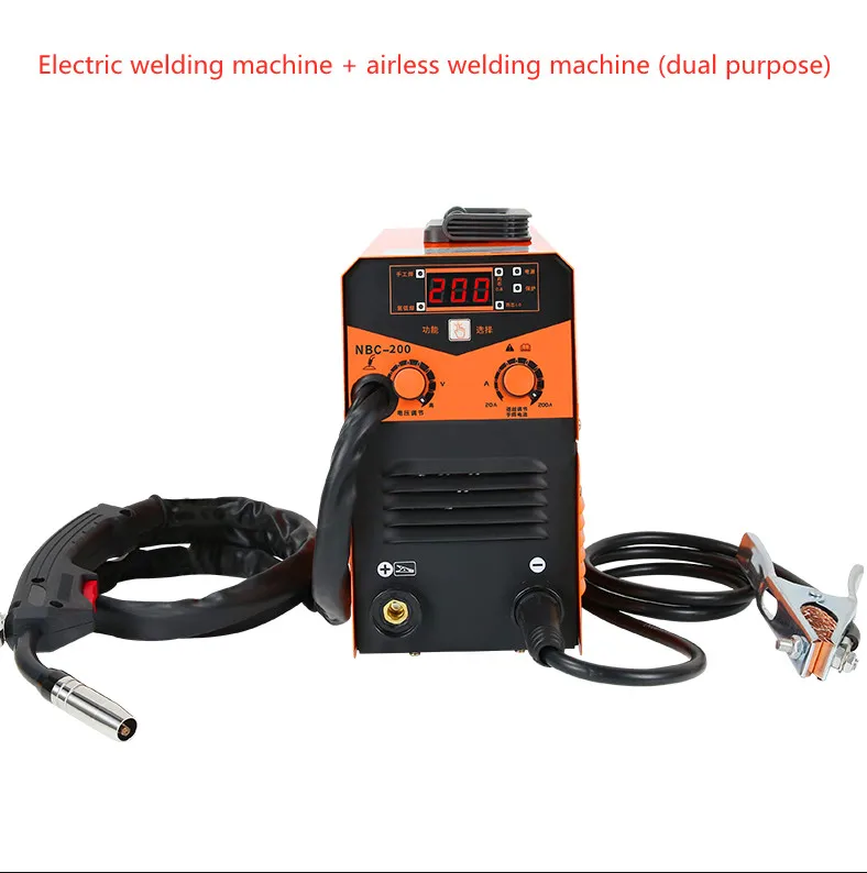 

Carbon dioxide gas shielded welding machine dual-purpose electric welding machine/no gas welding machine 220v household