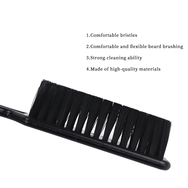 1 Buah Sikat Kepala Minyak Retro Sikat Pemangkas Jenggot Sikat Pembersih Leher Gunting Sikat Pembersih Alat Pembersih Barbershop