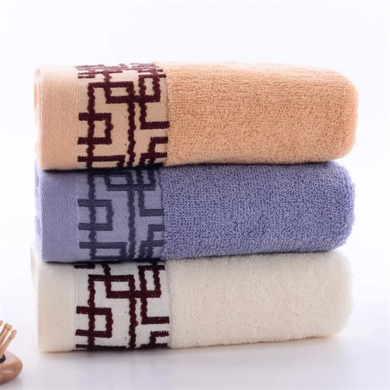 12 Colors Cotton Hand Towel Chinese Style Cotton Terry Face Towel Strong Water Absorption Towel 33x74cm