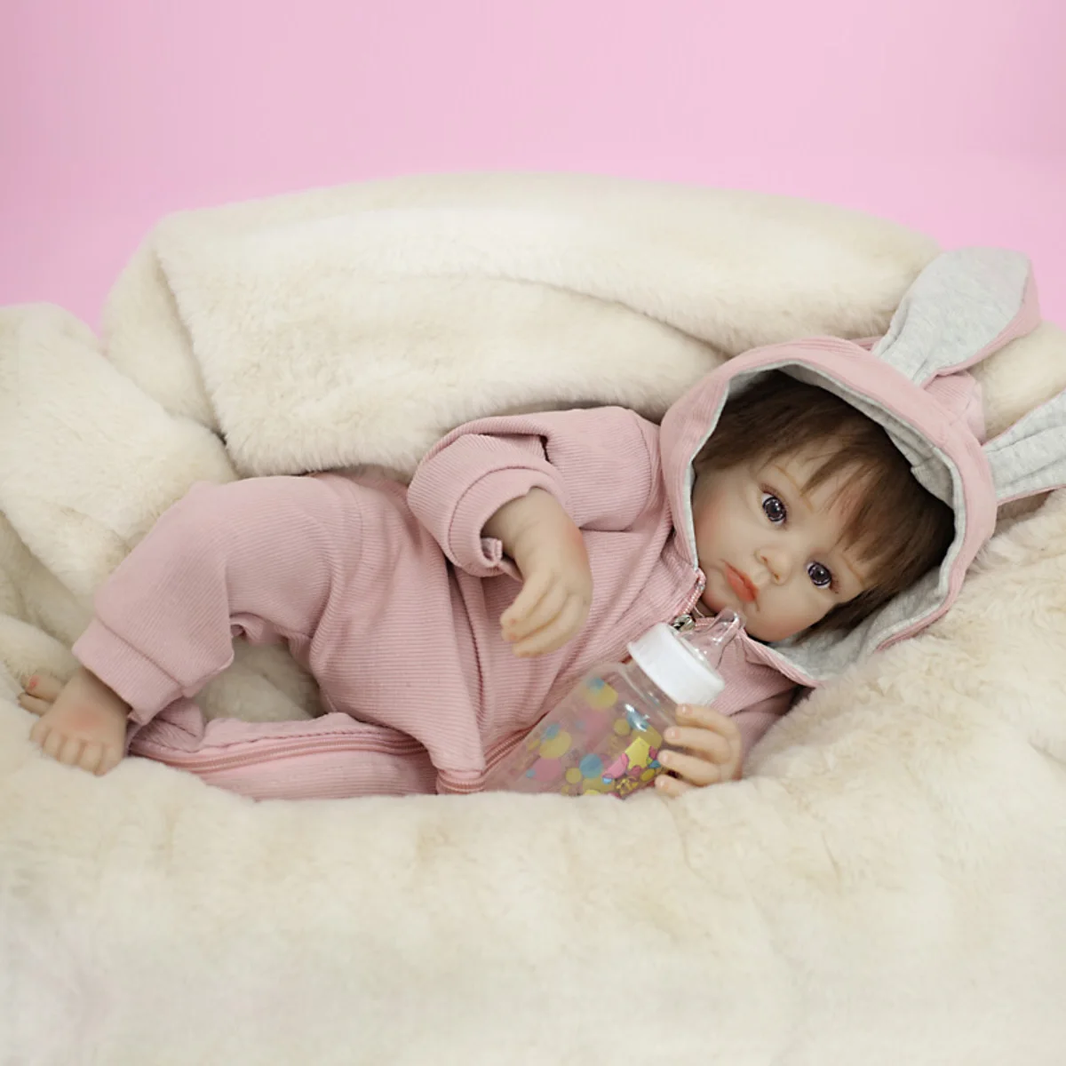 Reborn Baby Doll Girl 20" Bebe Reborn Boneca Renascida Lifelike Real Soft Touch Cuddly Gifts Preemie Toddler From OtardDolls