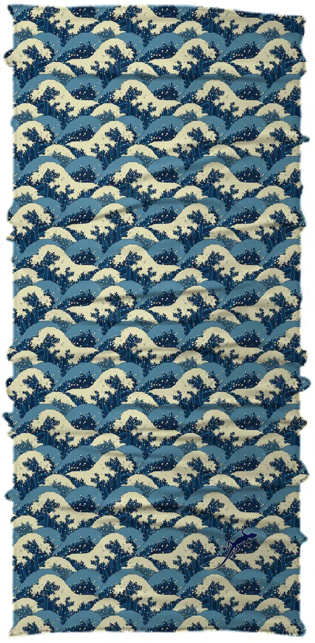 

Necko Blue Wave Buff Bandana Face Mask-DN319 460043790