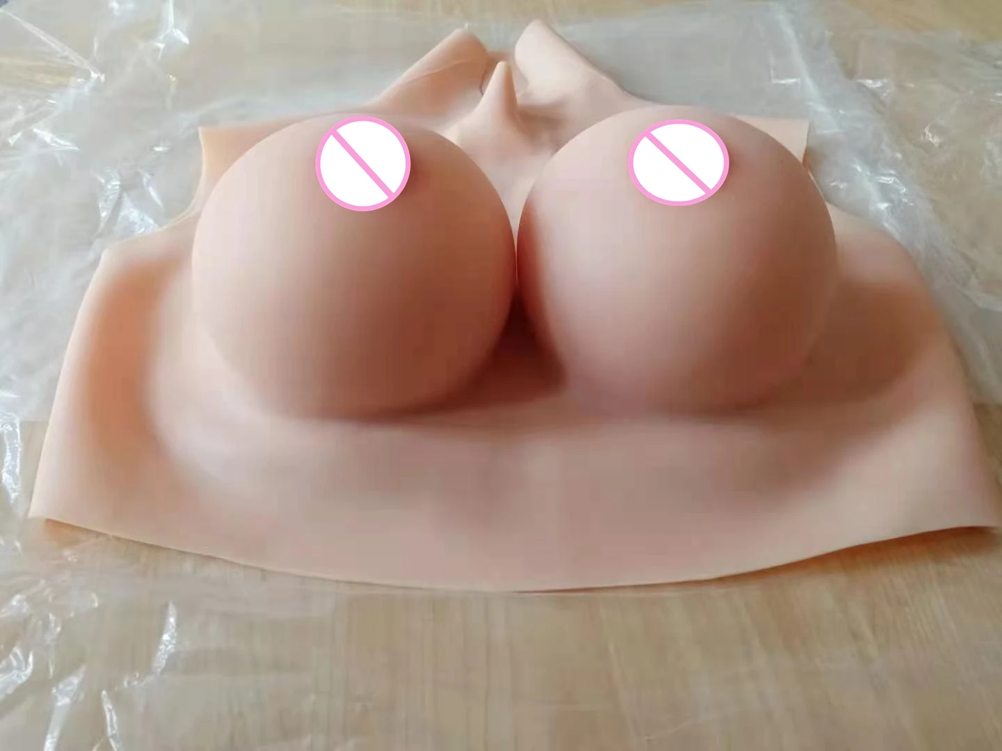 

2G Upgrade BCD High Collar Neck Fake Artificial Boob Realistic Silicone Breast Forms Crossdresser Shemale Transgender Drag Queen