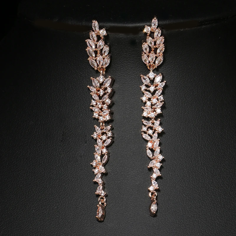 Bettyue Hot Sale Shiny Cubbic Zircon Fascinating Design Earring Muliticolors Choice For Women Banquet Noble Ornament