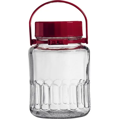 Red Cap Jar P80005