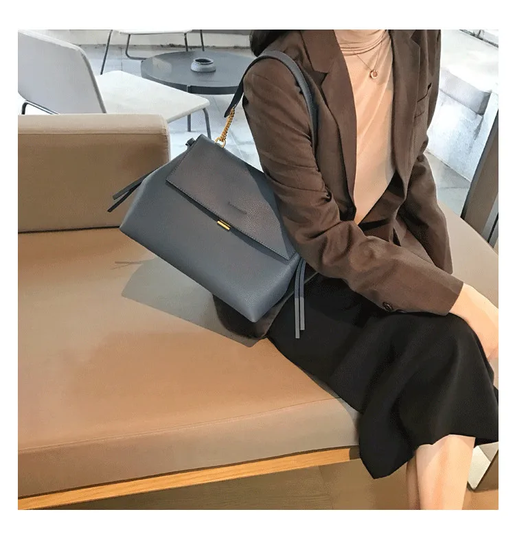 Fashion Design Women\'s Handbag Real Leather Female Shoulder Bags 2024 Vintage Large Luxury Crossbody Bag High Quality