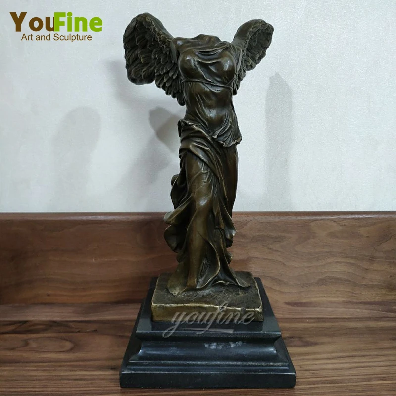 Bronze Angel Venus Sculpture Beautifully Goddess Venus Bronze Statue Venus Sculpture Winged Angel Without Head For Home Decor