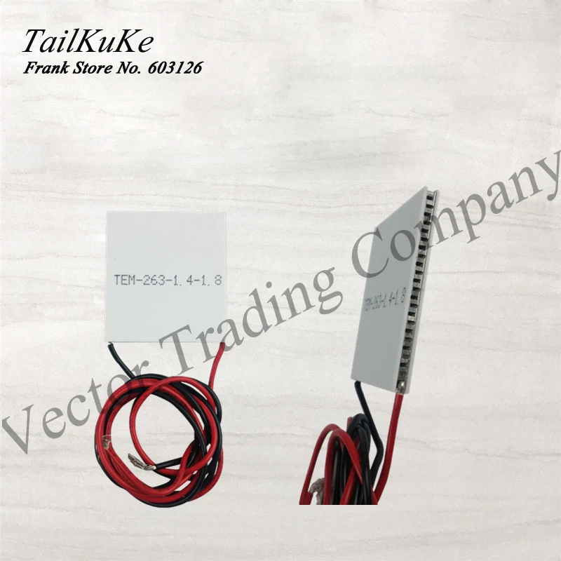 Module de production d'énergie thermoélectrique 12V1.4A, avec différence de température, TGM-263-1.4-1.8