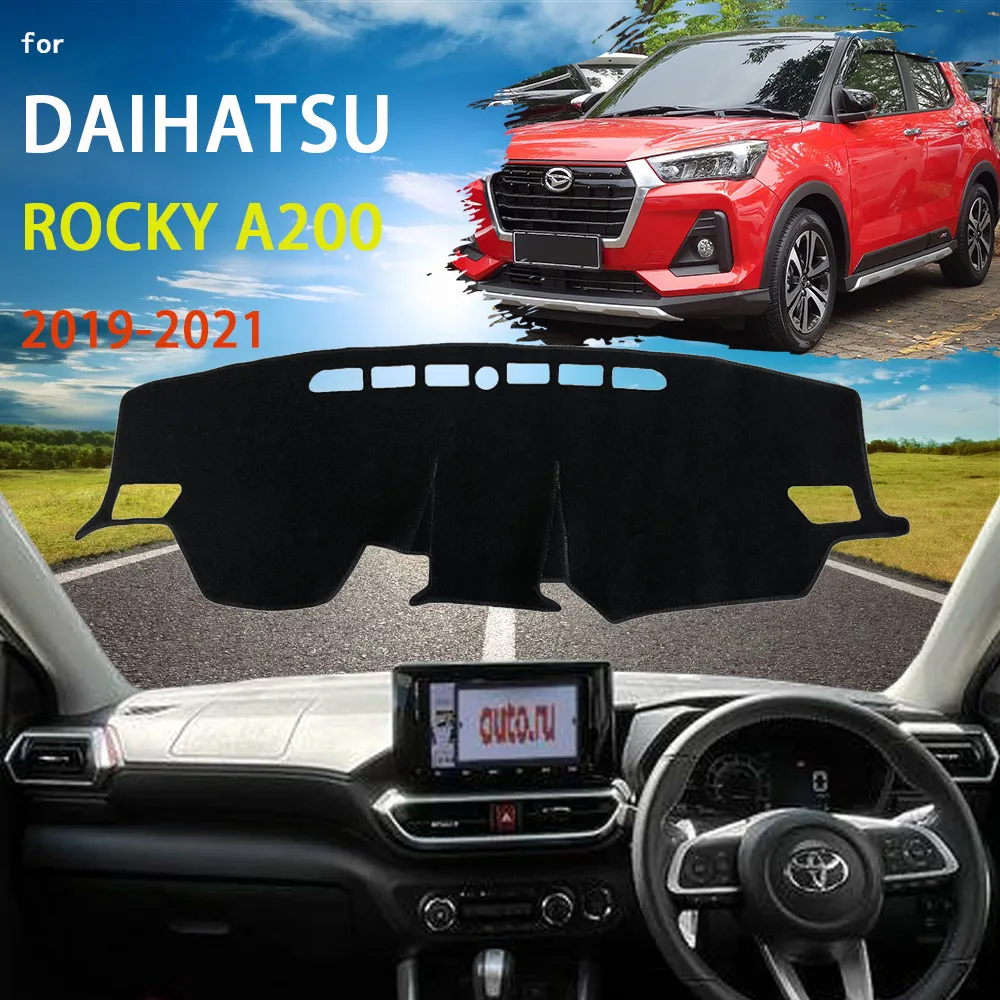 

Dashboard Cover Dash Mat for Toyota Raize Daihatsu Rocky A200 2019~2021 Pad Sunshade Cushion Sunshield Visor Parasol Accessories