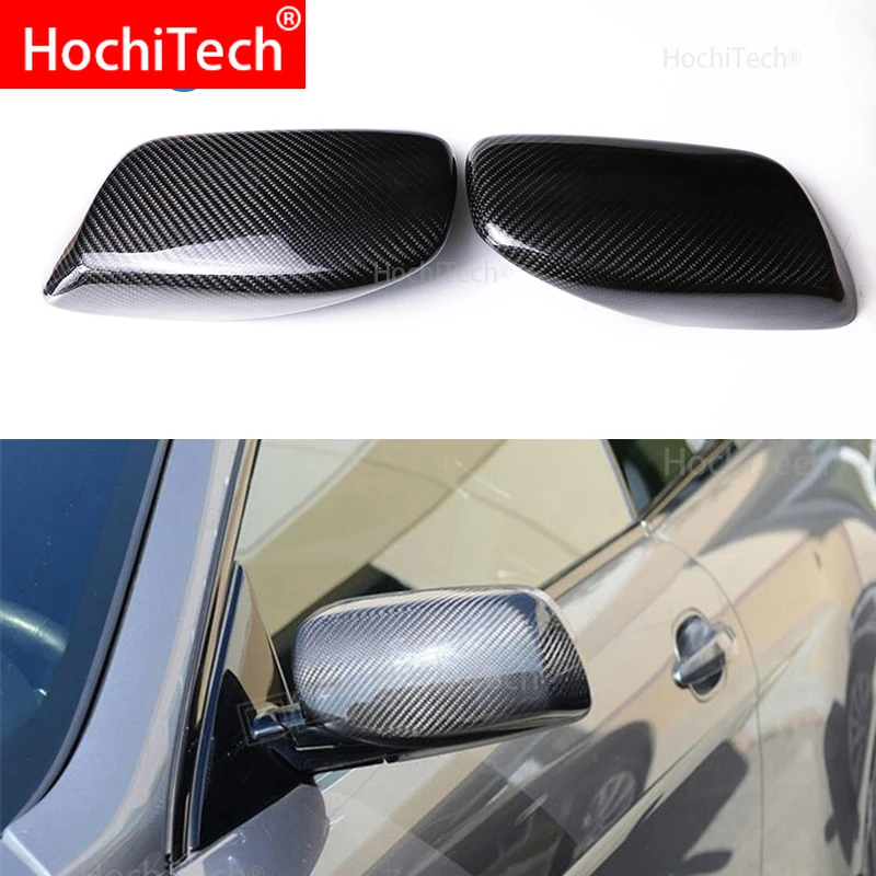 

True carbon fiber mirror mask For BMW 5 series E60 sedan 545i 550i 2004-2007 Replacing high quality carbon fiber mirror cover