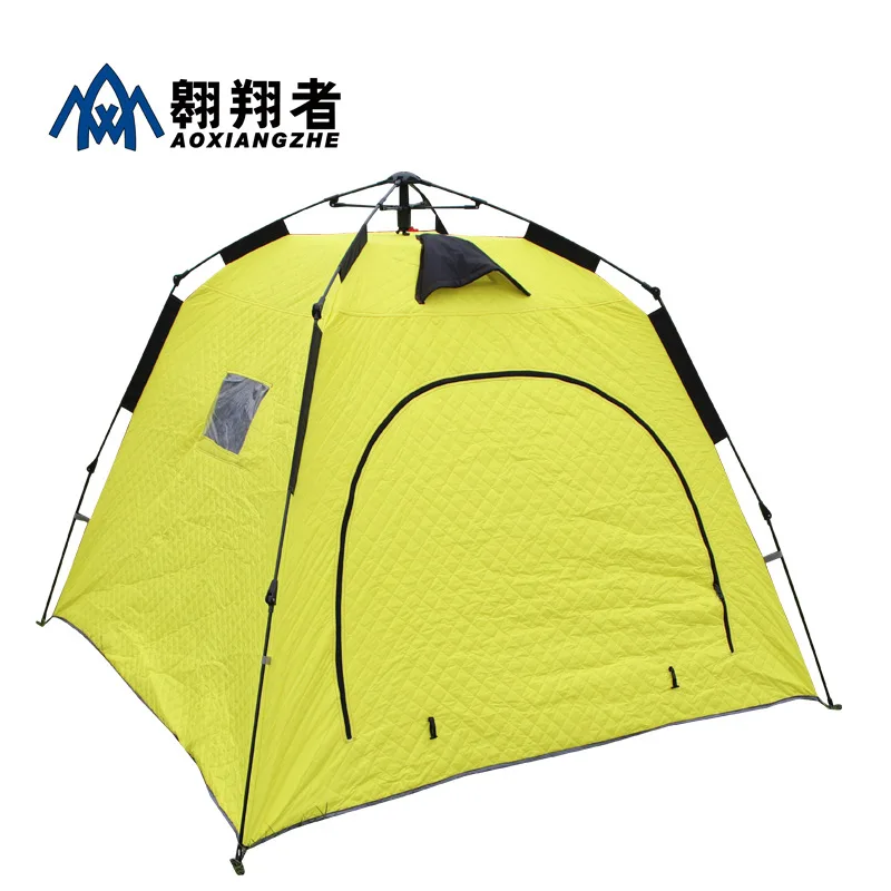 

Automatic Ice Fishing Tent, Winter Fishing Tent, Heighten Thicken Cotton Tents, Outdoor Camping, Windproof Warm Tent, New