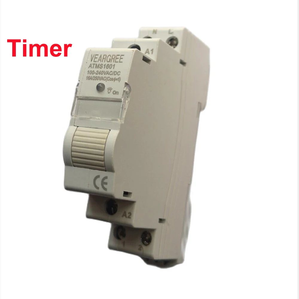Tuya App Atms1601 Wifi Inteligente Temporizador Escada Trilho Din Interruptor de Tempo