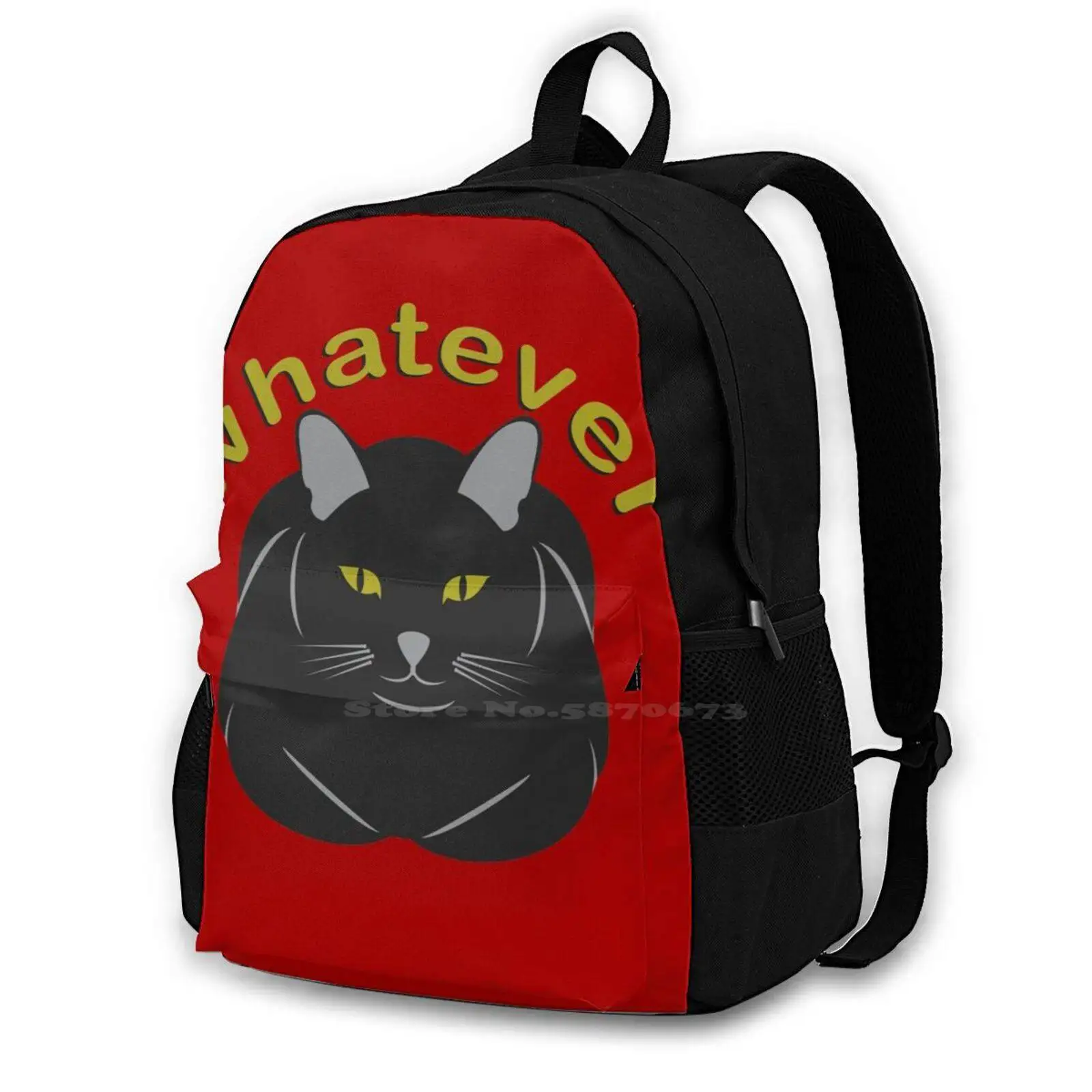 Whatever Kitty | On Red Bubble Loaf Cat Hot Sale Schoolbag Backpack Fashion Bags Loaf Kitty Loaf Cat Kitty Loaf Kitty Cat Loaf