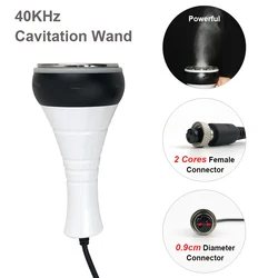 40KHz Ultrasonic Cavitation RF Replacement 0.9cm Replace Wands Female Plug Nozzle Weight Loss Beauty Machine