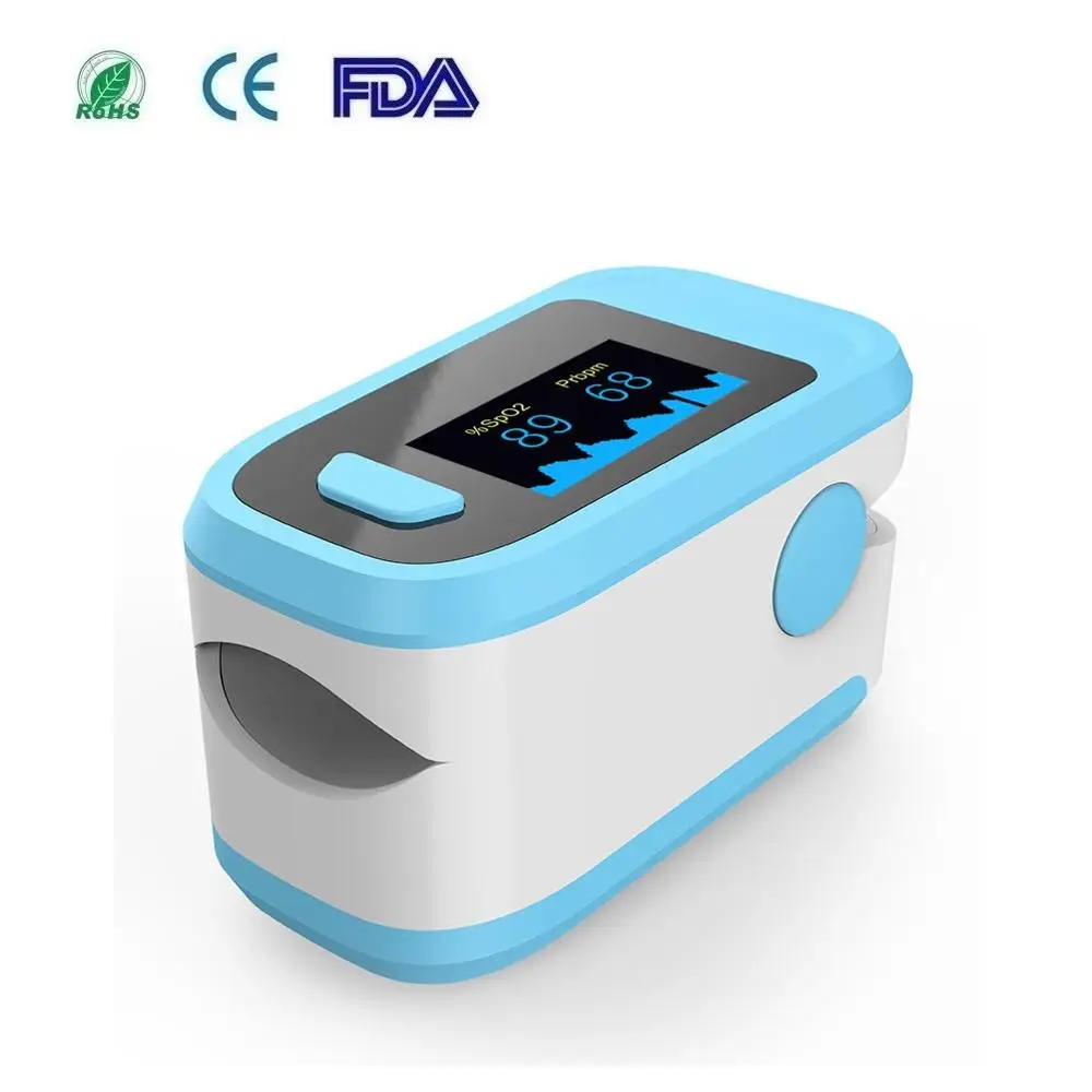 

NEW Finger Clip Pulse Oximeter Pulse Rate SpO2 Monitor Blood Oxygen Measuring Saturation Monitor Device Oximeter without Battery