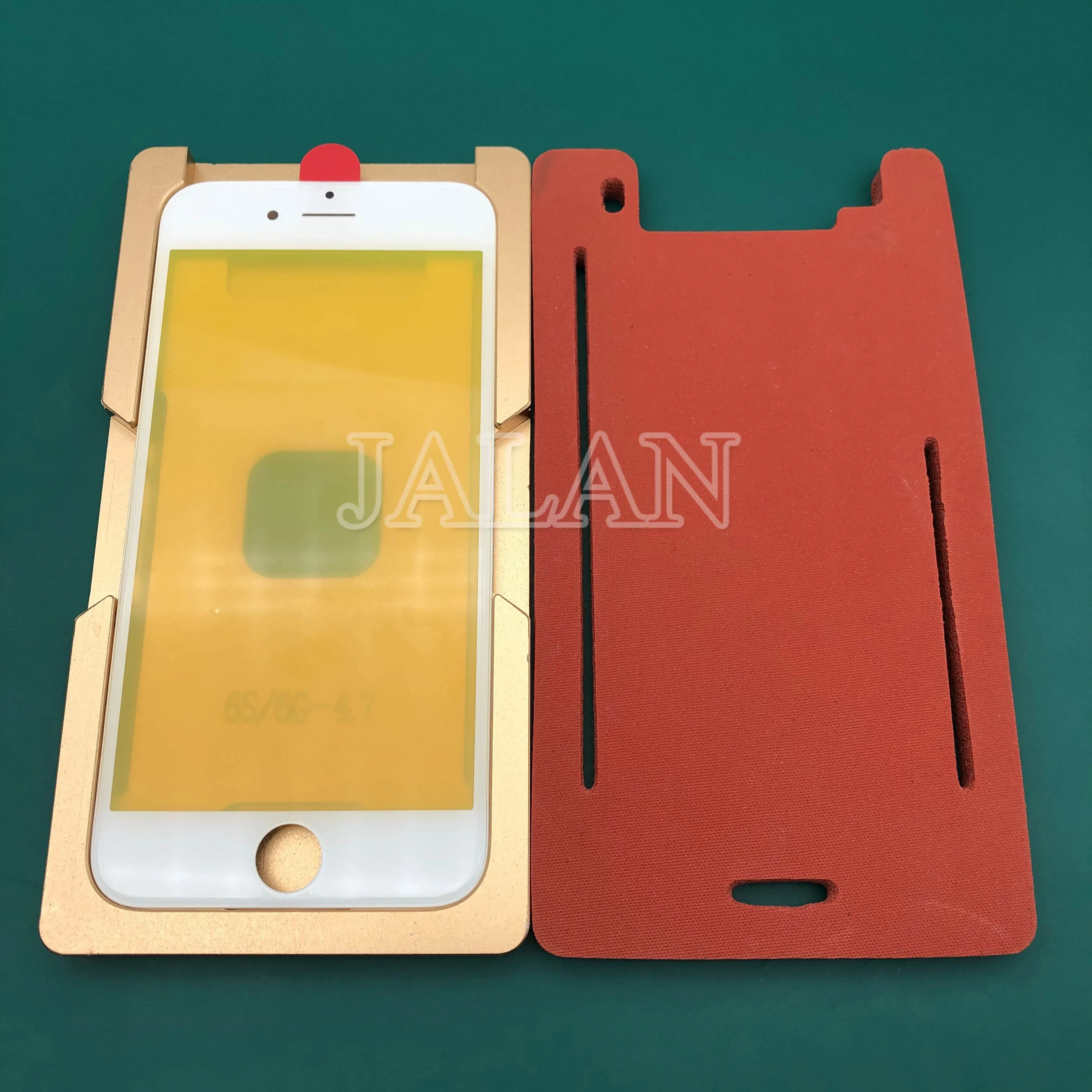 For iPhone 6/6s/7/7p/8/8p Front Glass Positioning Mold With Frame Bezel Position Laminating Use Mould Lcd Display Screen