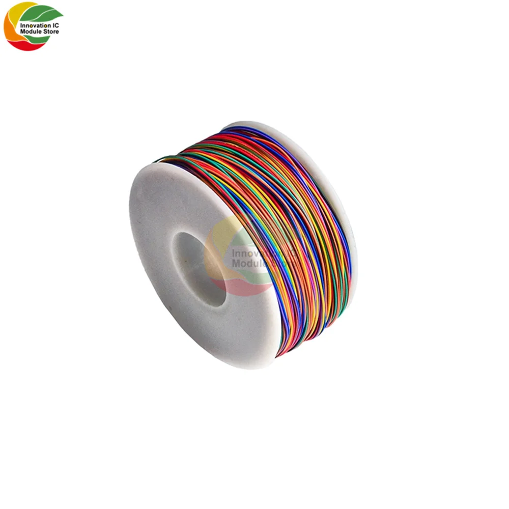 Imagem -04 - Awg 8-wire 0.25 mm B301000 Ul1423 Colorido Cabo de Isolamento Teste de Núcleo de Cobre Que Envolve a Linha de Fio Contínuo de Cobre Estanhado Fio 250m 30