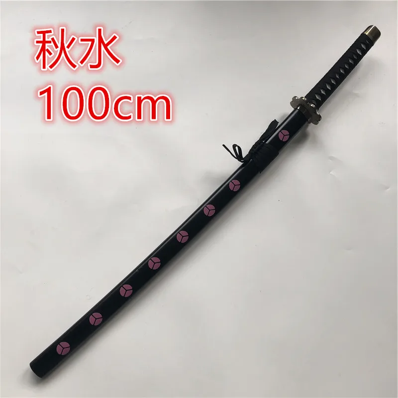 Anime Schwert Waffe Cosplay Bewaffneten Katana Espada Holz Ninja Messer Samurai Schwert Prop Spielzeug Für Jugendliche 100cm