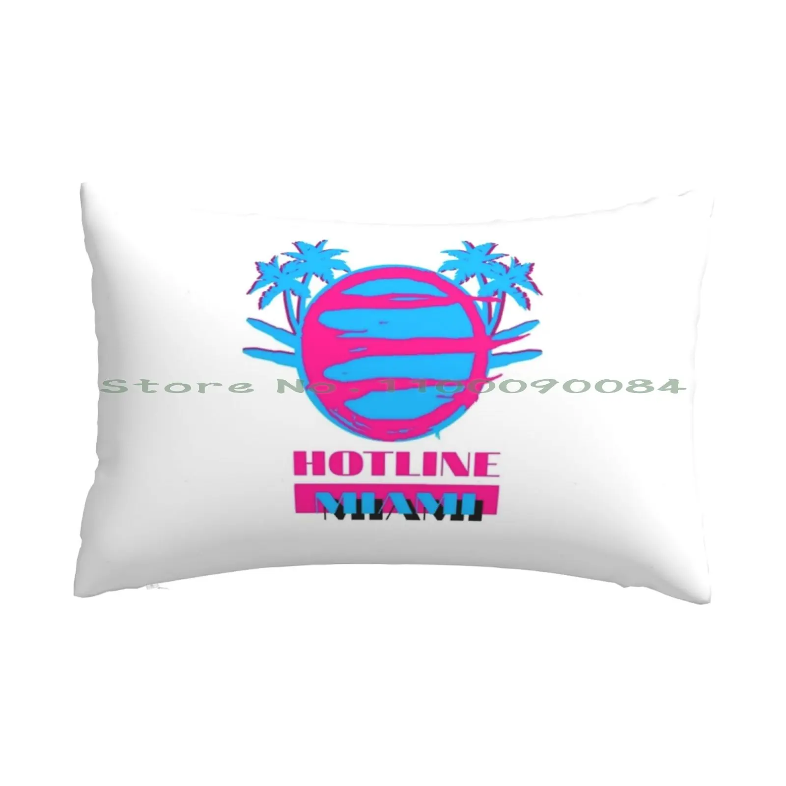 Miami Vice Works Products Terrible Dictionary Hotline Techno Pillow Case 20x30 50*75 Sofa Bedroom G I Dle Sooyin Dumbi Dumbi