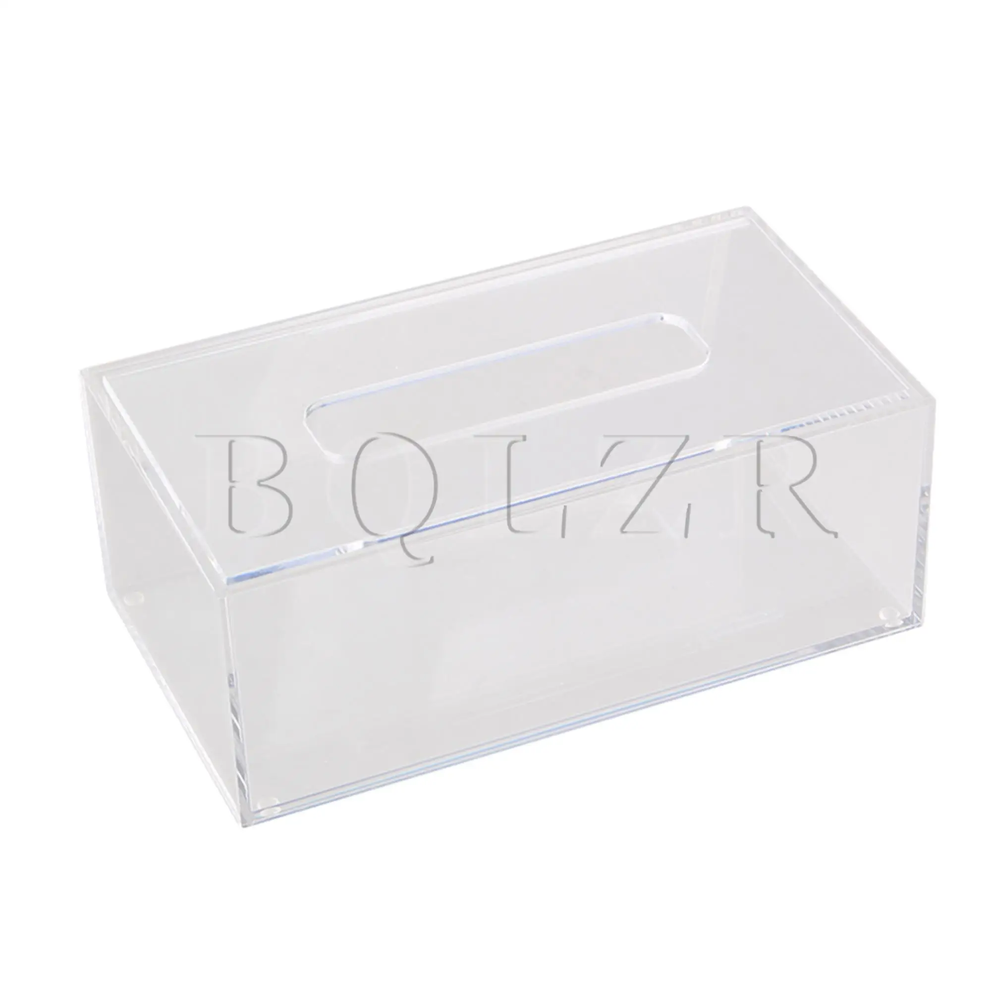 

22.6 x 12.5 x 8.4cm Transparent Acrylic Rectangular Decor Box Case Cover Holder Container