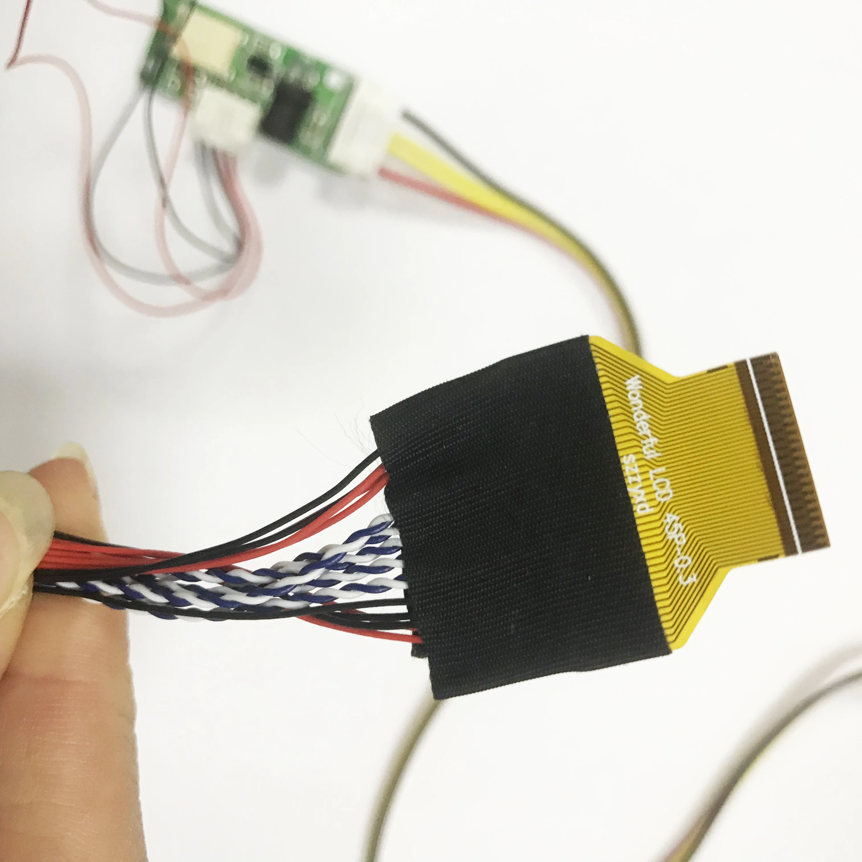 สําหรับ 10.1 นิ้ว 1280x800 FPC 45pin 0.3 มม.BP101WX1-300 LTN101AL06 LTN101AL03 B101EAN01.2 LED LVDS หน้าจออะแดปเตอร์อินเวอร์เตอร์