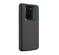 5000mAh Silicone shockproof Battery Charger Case For Xiaomi Redmi Note 8 Pro Slim External Power Bank Charging Back Full cover