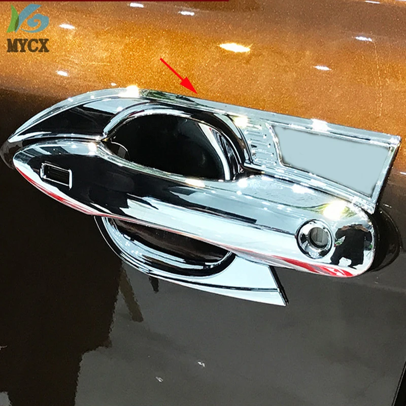 

4PCS Exterior Door Bowl Handle Cover Trim Sticker for Toyota Camry LE SE XLE XSE 2018-2021 Accessories Styling Gloss
