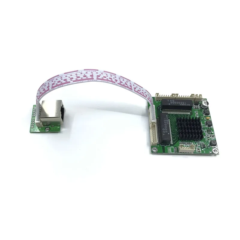 Công Nghiệp Cao Cấp Mini 3/4/5 Cổng Full Gigabit Để Chuyển Đổi 10/100/1000Mbps Truyền Module thiết Bị Yếu Hộp Mô Đun