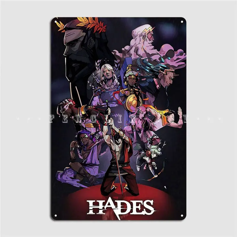 Hade Metal Plaque Poster Wall Mural Garage Club Plaques Printing Tin Sign Poster