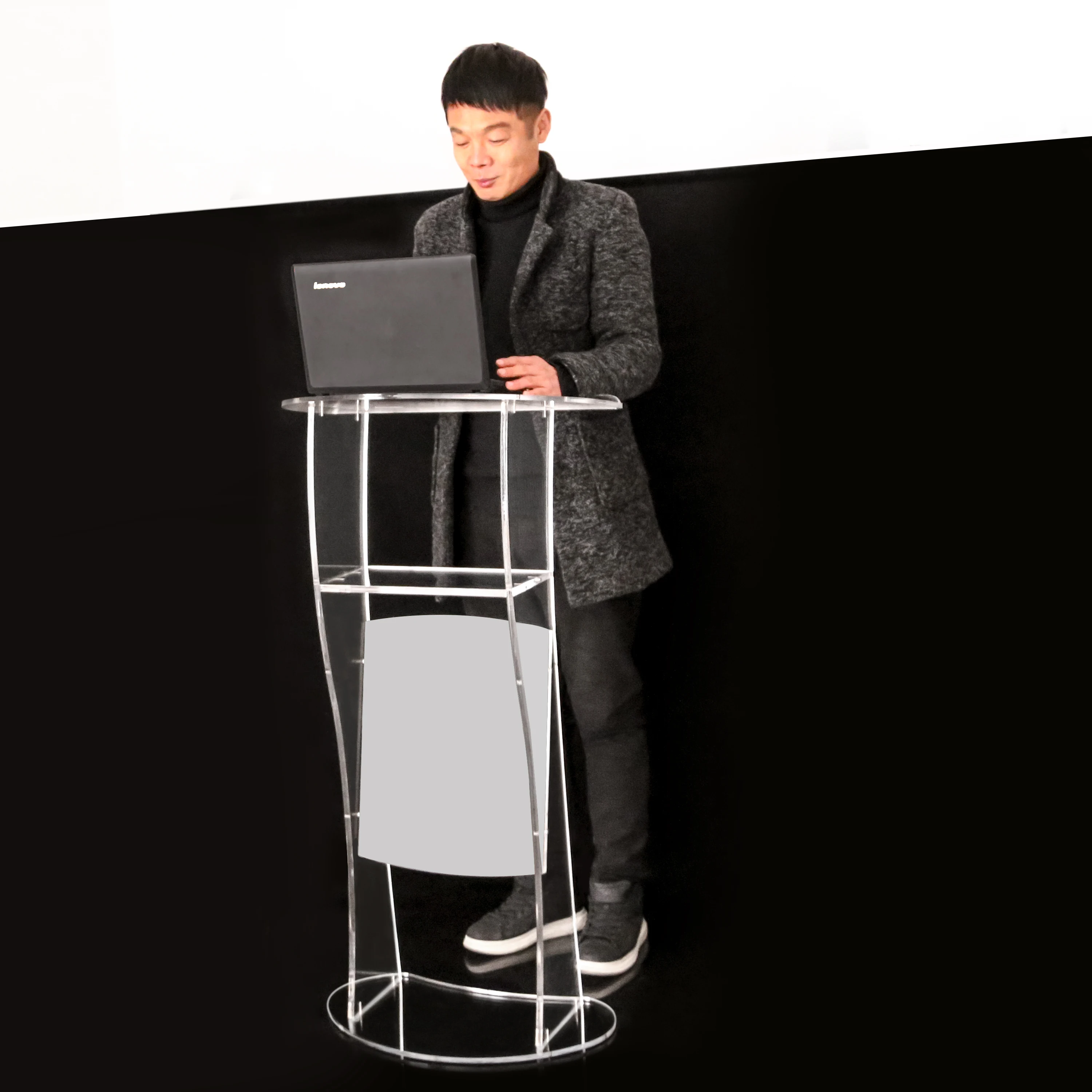 Acrylic Crystal Podium Plexiglass Pulpit School Church Lectern Acrylic Podium Plexiglass Pulpit School Church Lectern