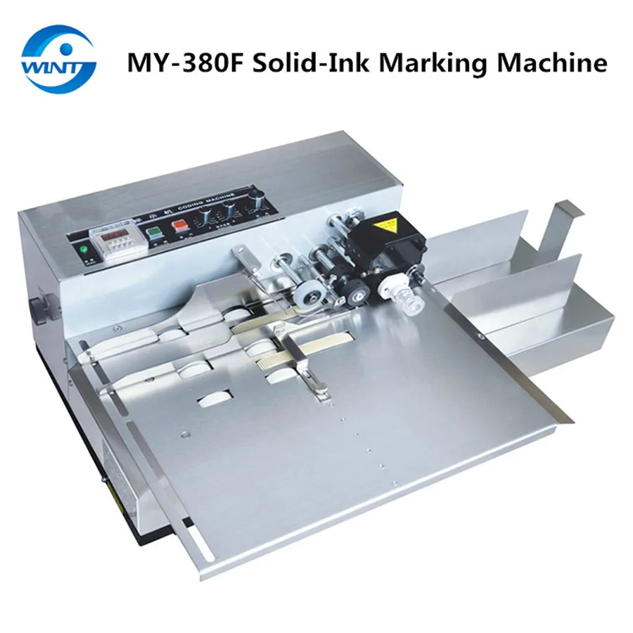 MY-380F التلقائي الصلبة الحبر آلات وسم الطباعة الساخنة تنتهي تاريخ مجموعة رقم MFG EXP لبطاقة صندوق كيس ورقي
