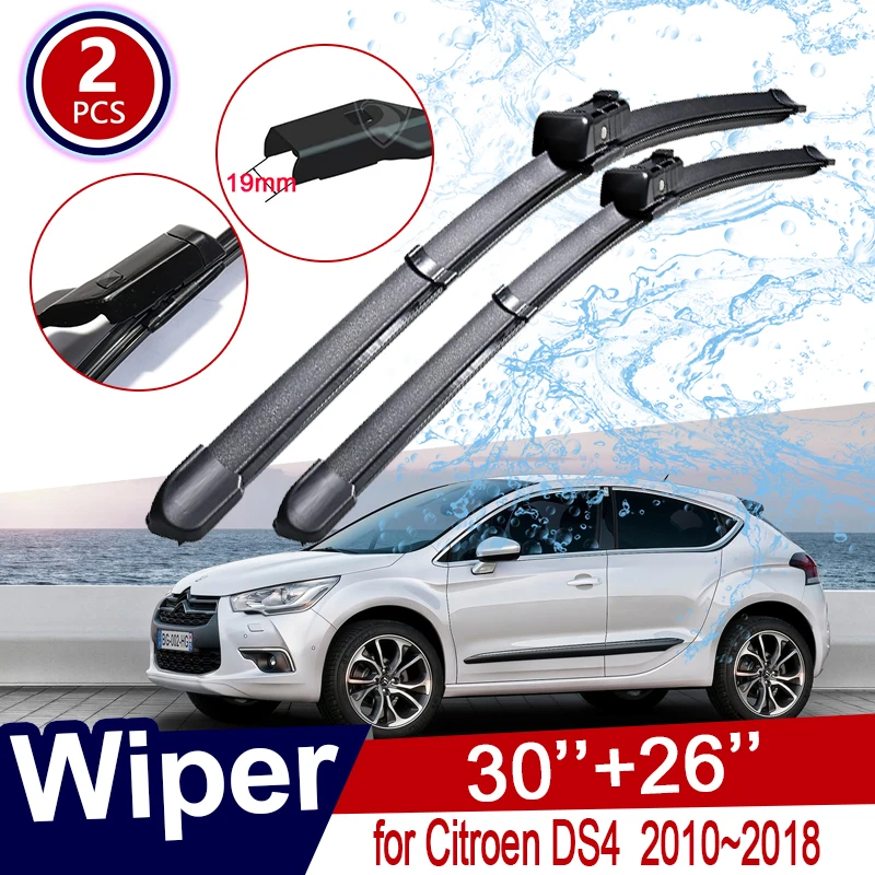 Car Wiper Blades for Citroen DS4 DS5 2010~2018 Front Windscreen Wipers Brushes Car Goods 2011 2012 2013 2014 2015 2016 2017