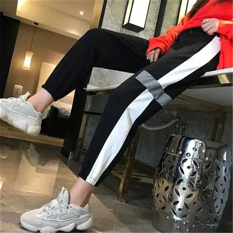 

Dropshipping Sweatpants Joggers Women Pant Spring Black Harem Pants Casual Loose Sport Trousers Pantalones De Mujer Deportivo