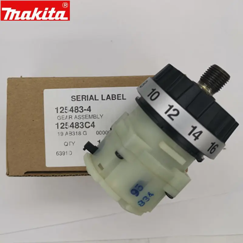 MAKITA 125483-4 1254834 Reducer Gearbox Gear Assembly for 6391D DDF453 DDF45RFE BDF443 BDF453 6391D DF457D DF457DWE