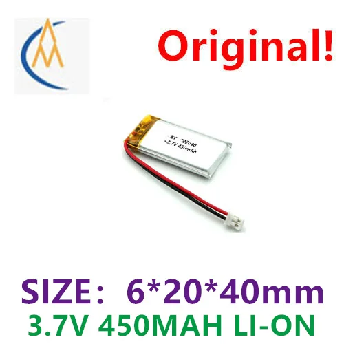 شراء المزيد سوف رخيصة 602040 بطارية ليثيوم بوليمر 062040 500mah 3.7V LED ضوء سماعة الماوس اللاسلكية