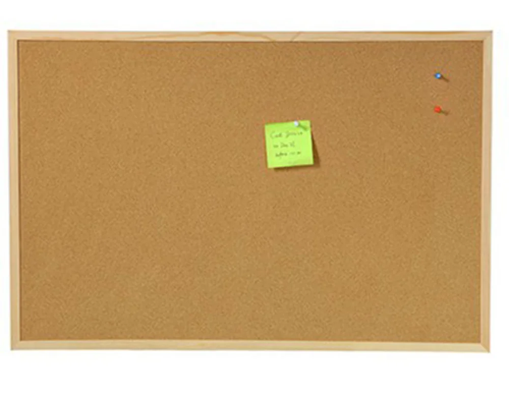 Kantoor Kurk Boord Hout Opknoping Bulletin Board 30X40cm